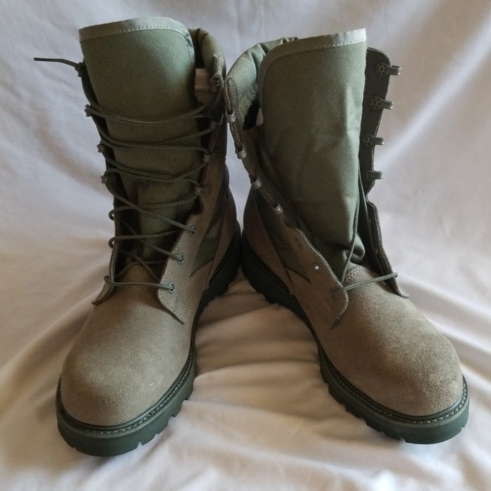 Vibram Green Military Boots